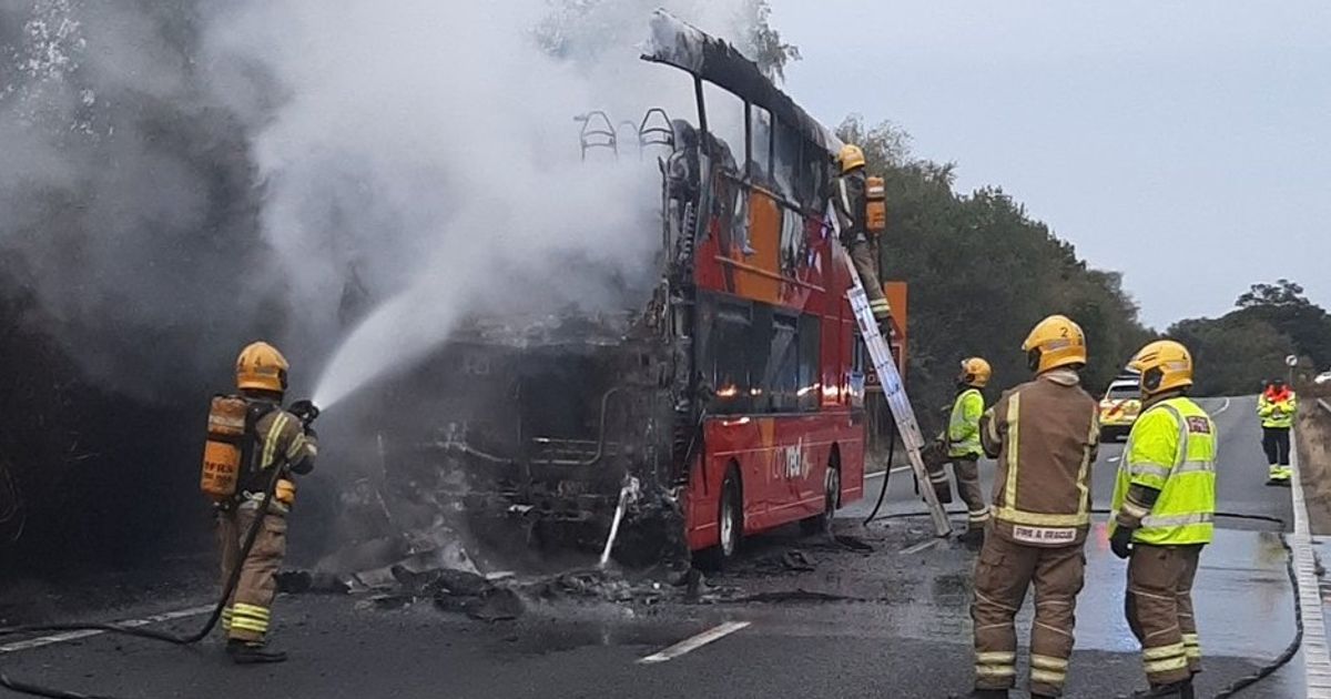 A31 fire today live: Road closures in effect as emergency services battle large blaze near major transport route